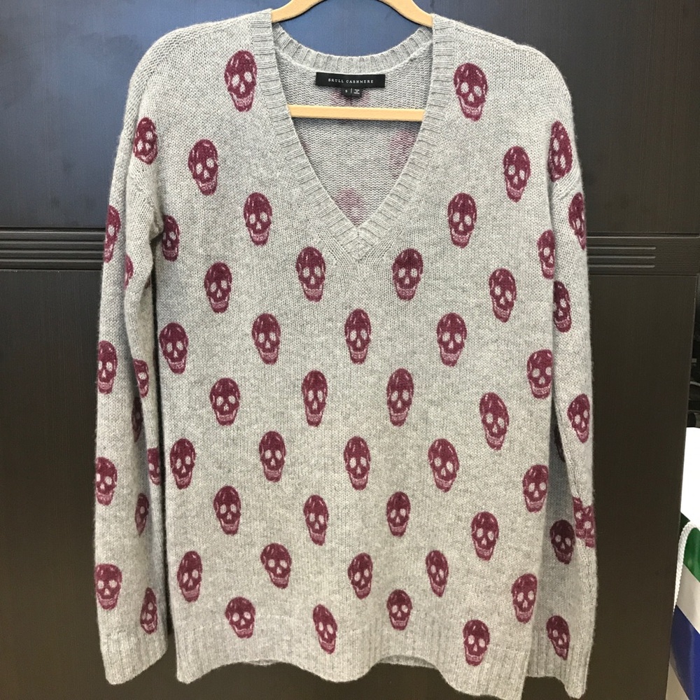 Skull Cashmere Sweater